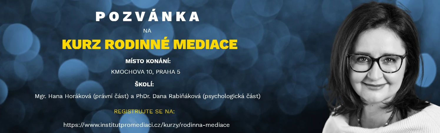 pozvánka na kurz rodinné mediace